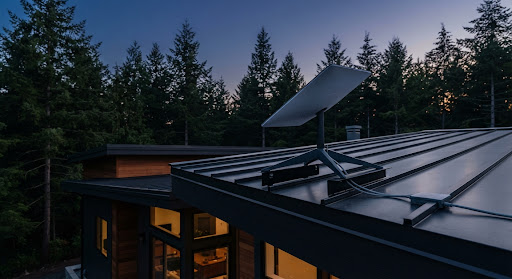 Starlink roof mount